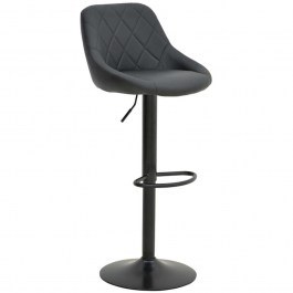 Bar Stool Boronez 292-000103 47x49x112cm Black BLACK