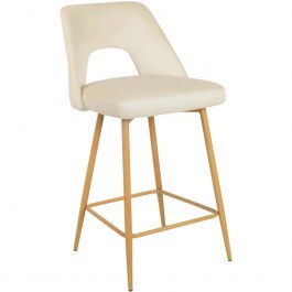 Bar Stool Murde 357-000004 47x52x96cm Beige-Natural BEIGE