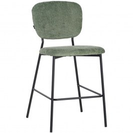 Σκαμπό Μπαρ Cathair Μπουκλέ 029-000311 48x54x100cm Olive OLIVE