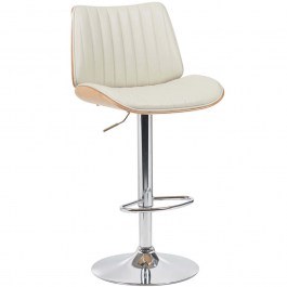 Bar Stool Amani 332-000021 50,5x54x87,5/107,5cm Natural-Beige NATURAL-BEIGE