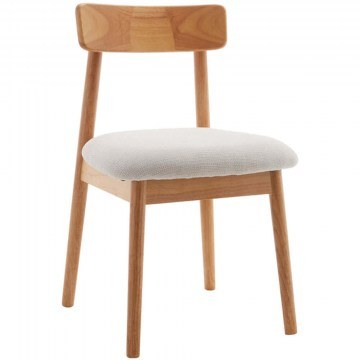 Καρέκλα Tullo 101-000126 46x45x78cm Natural