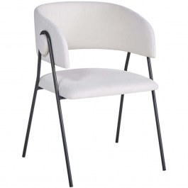Armchair Rachele I 127-000196 52x65x79cm Beige-Black BEIGE
