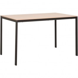 Table Faragio 225-000082 120x75x75cm Natural-Black NATURAL