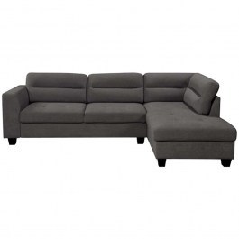 Corner Sofa (Left Corner) Camile 371-000005 270x174x95cm Anthracite ANTHRACITE