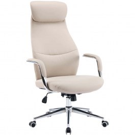 Director's Office Chair Ferka 033-000030 64x71x120/128cm Beige BEIGE