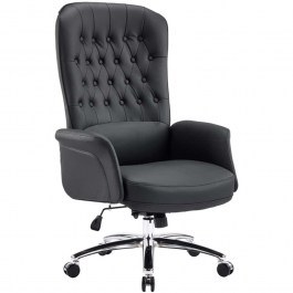 Director's Office Chair Kaline 033-000031 69x79x115/123cm Black BLACK