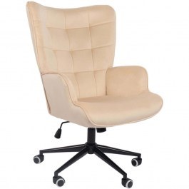 Director's Office Chair Lobima 393-000020 68x71x105/112cm Cream CREAM