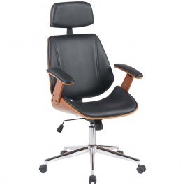 Director's Office Chair Fetseno 332-000018 53x56x113,5/123,5cm Black BLACK