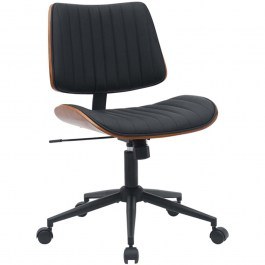 Office Chair Amani 332-000011 52x54x90,5cm Black-Walnut BLACK