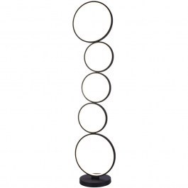 Floor Lamp Chemal 377-000016 D30x130cm Dim Led 48W Black BLACK