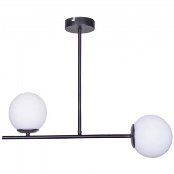 Φωτιστικό Οροφής Opedro 193-000098 60x30x40cm 2xE27 40W Black