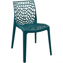Chair Hush 326-000035 41x53x80,5cm Blue BLUE