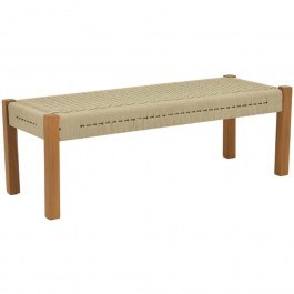 Bench Uma 340-000012 120x45x40cm Natural NATURAL