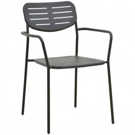 Πολυθρόνα Deraby 218-000043 56x45,5x83cm Black BLACK