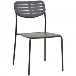 Καρέκλα Deraby 218-000046 52,5x45,5x83cm Black BLACK