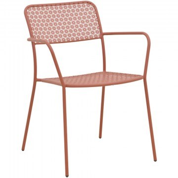 Πολυθρόνα Federal 218-000057 57x58x81,5cm Terracotta