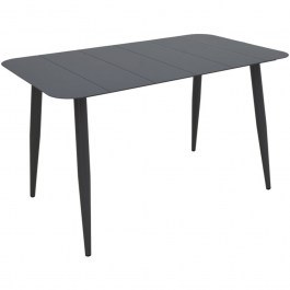 Τραπέζι Κήπου Vista 404-000037 120x70x72cm Black BLACK