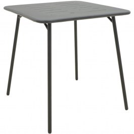 Τραπέζι Κήπου Moraja 218-000052 70x70x73cm Black BLACK