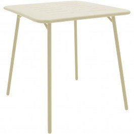 Τραπέζι Κήπου Moraja 218-000053 70x70x73cm Cream CREAM