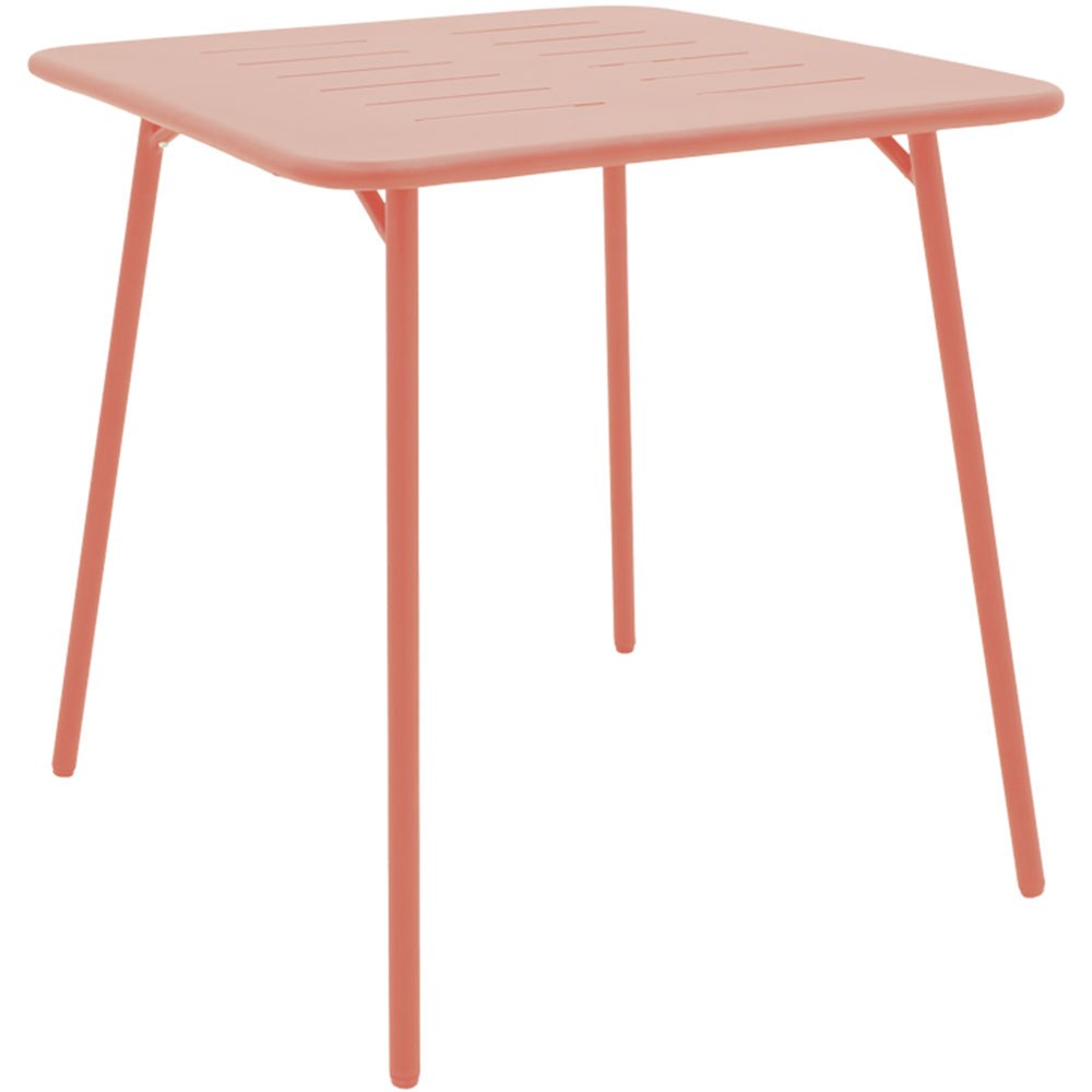 Τραπέζι Κήπου Moraja 218-000054 70x70x73cm Terracotta