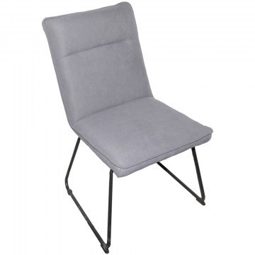 Chair Essential 029-000390 54x59x89cm Grey-Black