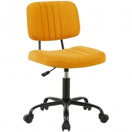 Καρέκλα Γραφείου Warra 360-000024 50x52x76/86cm Yellow YELLOW