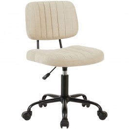 Καρέκλα Γραφείου Warra 360-000026 50x52x76/86cm Beige BEIGE