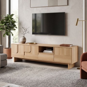 TV Furniture Jenfia 086-000030 180x39x45,5cm Natural