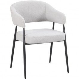 Armchair Filonda 428-000003 47x58x79cm Black-Grey GREY