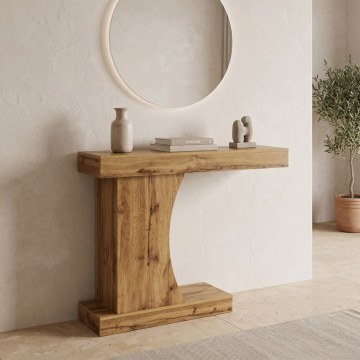 Console Devo 049-000129 120x30x90cm Oak