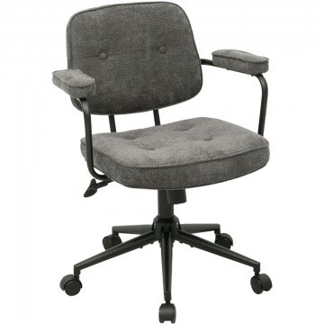 Office Chair Leberta 225-000093 64x63,5x86/96cm Anthracite
