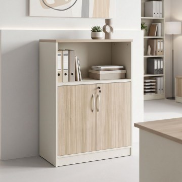 Office Cabinet Greco 367-000029 80x40x120cm Oak-Beige