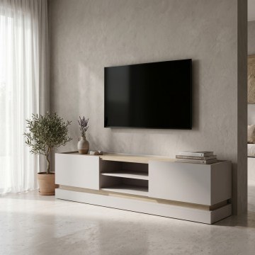 TV Furniture Wendo 230-000282 200x37x47cm Taupe-Sonoma