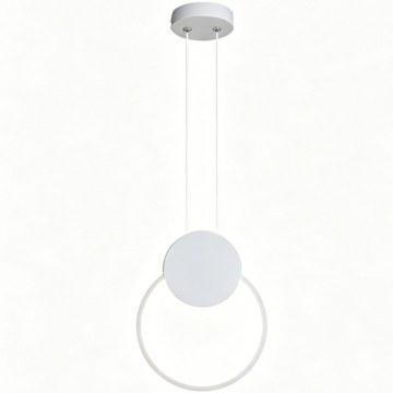 Φωτιστικό Οροφής Ganden 342-000148 Φ26,5x120cm Led 12W 4000K White