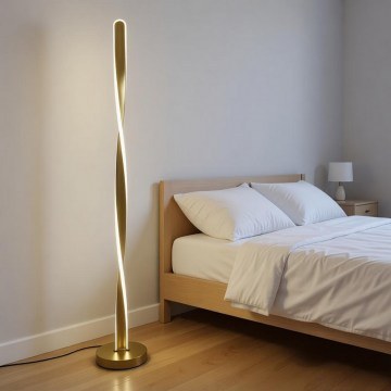 Floor Lamp Jounko 342-000143 D20x130cm Led 52W Gold