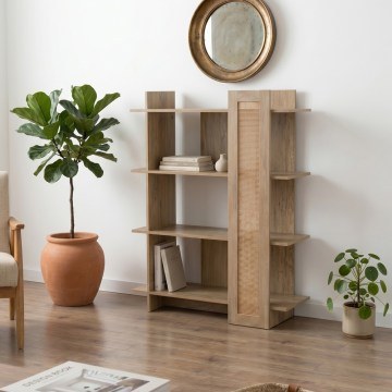 Floor Rack Oslo 086-000026 75x32x95cm Sonoma
