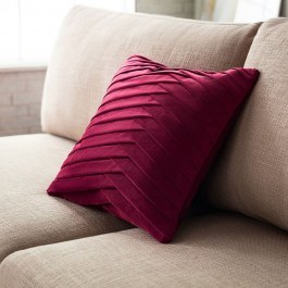 Decorative Pillowcase Milena 635B/02 Bordo Gofis Home BORDO