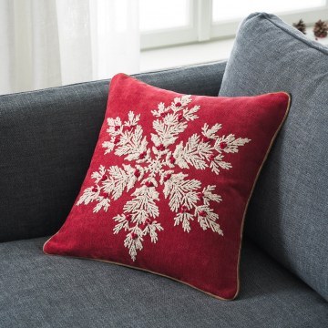 Christmas Decorative Pillowcase 350 Red Gofis Home