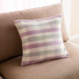 Deco Pillowcase Tic-Tac-Toe 477/20 Lila Gofis Home LILA