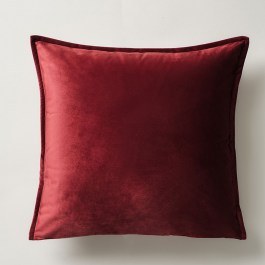 Cushion Cover Winter 710/02 Red Velvet Gofis Home RED