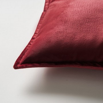 Cushion Cover Winter 710/02 Red Velvet Gofis Home