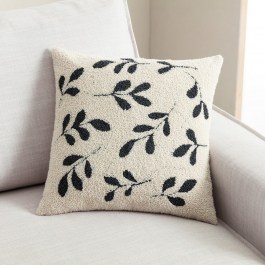 Deco Pillowcase Herbal 705/ 05 Ecru-Dark Khaki Gofis Home KHAKI