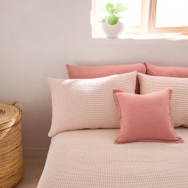 Μαξιλαροθήκη Beehive 571/ 17 Pink Shell Gofis Home PINK