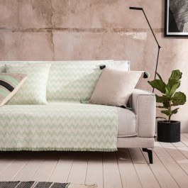 Throw Summer Waves 466/ 38 Sea Glass Gofis Home MINT