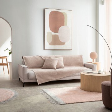 Throw 447 47 Shell Beige Gofis Home