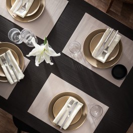 Σουπλά Με Πετσέτες Φαγητού 132 06 (Σετ 8τμχ) Shell Beige Gofis Home SHELL