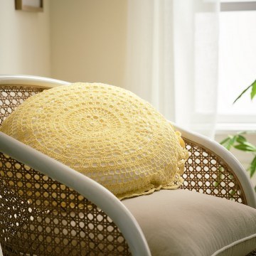 Μαξιλάρι Διακοσμητικό (Με Γέμιση) Ilesha 253 Pollen Yellow Gofis Home