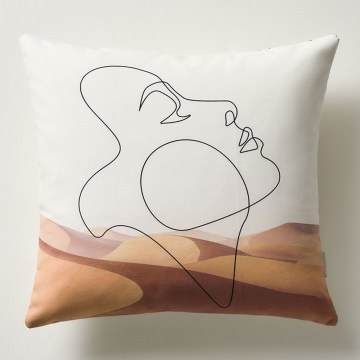 Cushion Cover Senses 575 Beige Gofis Home