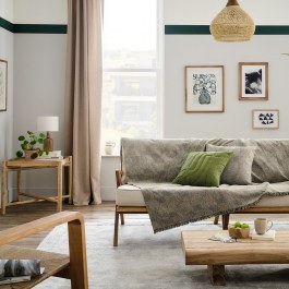 Throw Lagertha 317/07 Green Gofis Home GREEN