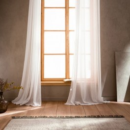 Κουρτίνα Combe SS24 502 Με Τρουκς Beige Gofis Home BEIGE